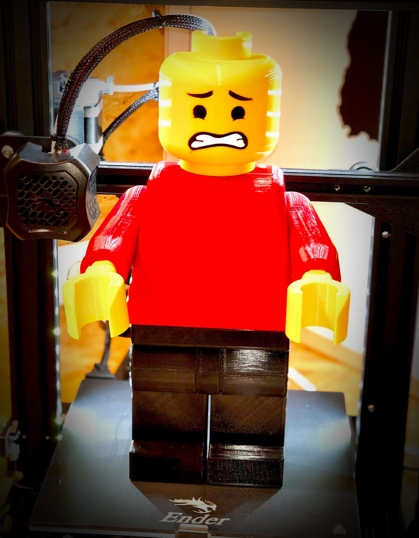Lego-Mann Klopapierhalterung